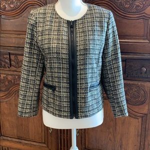 Faux Channel jacket from Banana Republic